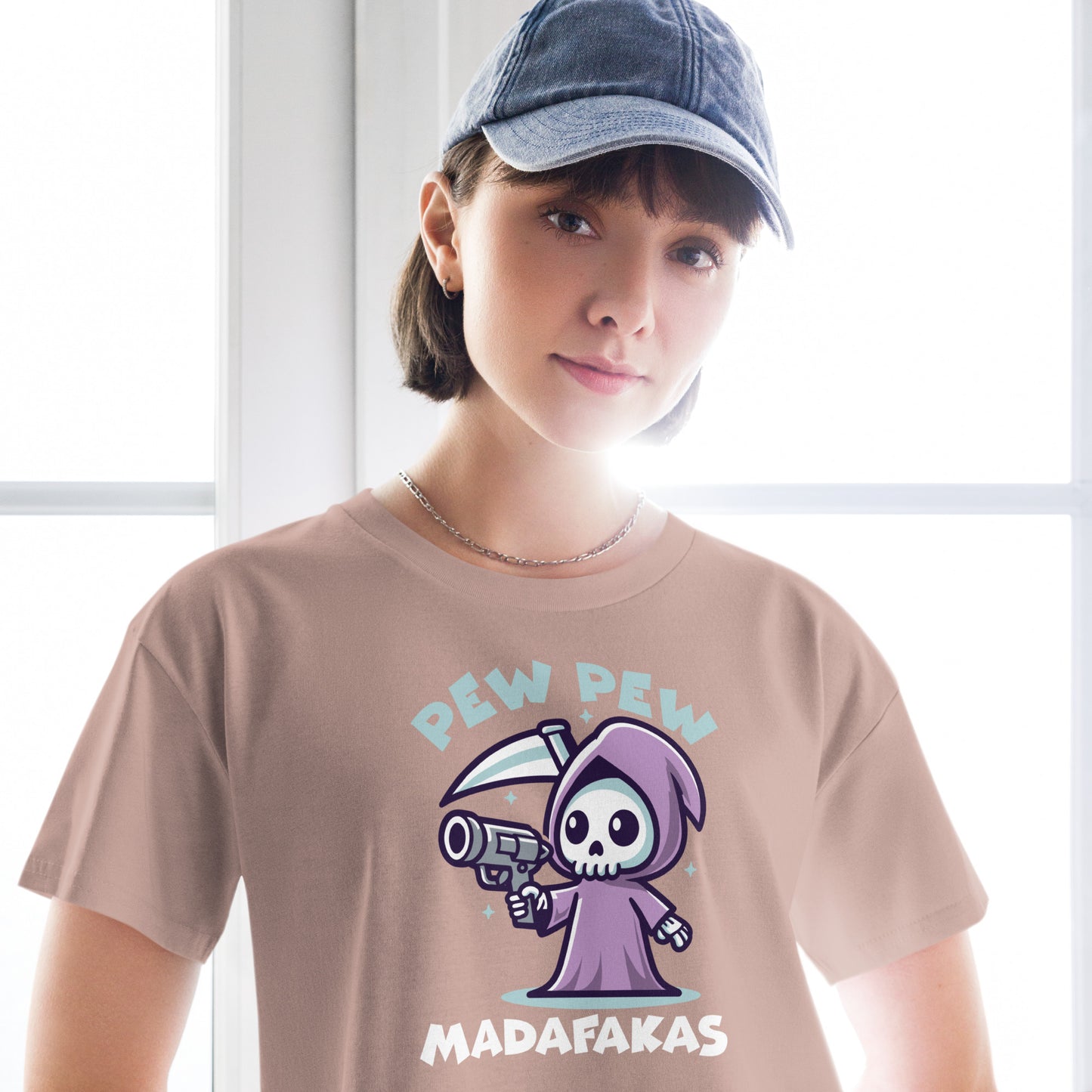 Pew Pew Madafakas - Crop T-Shirt