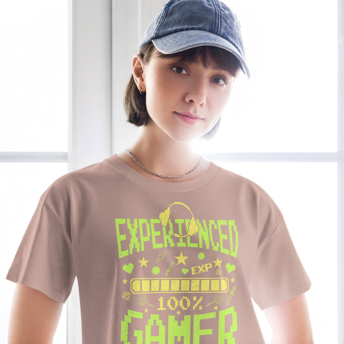 Experienced Gamer - Crop T-Shirt