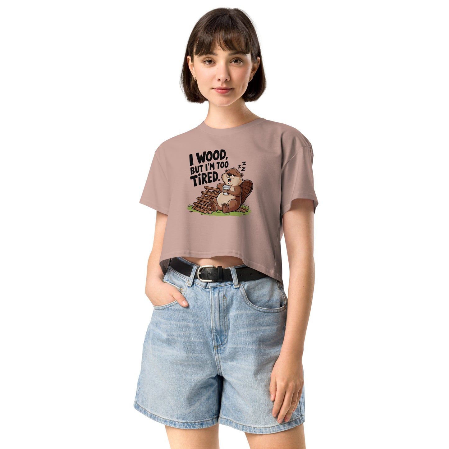 I Wood - Crop T-Shirt