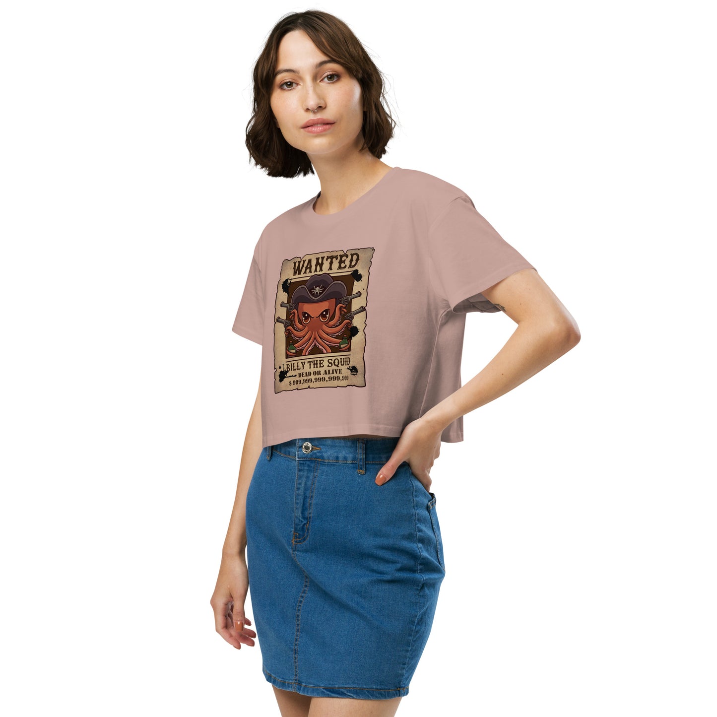 Billy the Squid - Crop T-Shirt