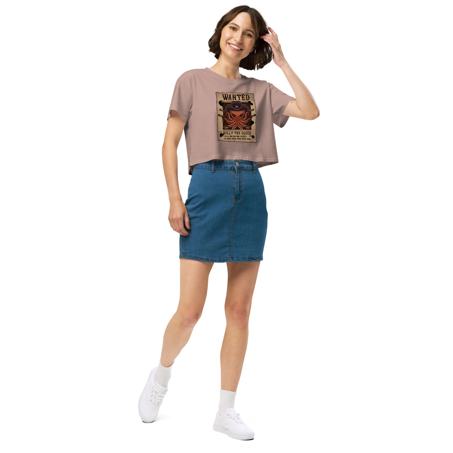 Billy the Squid - Crop T-Shirt
