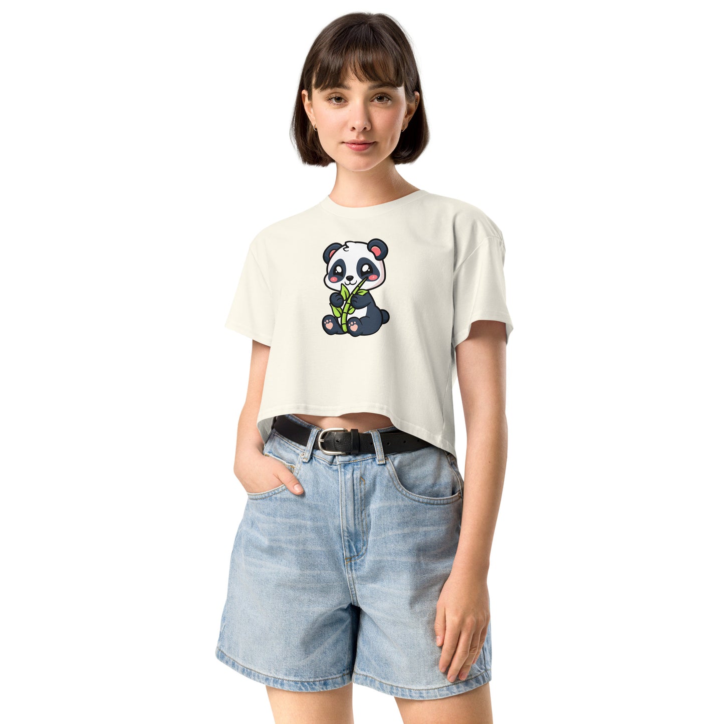Baby Panda - Crop T-Shirt