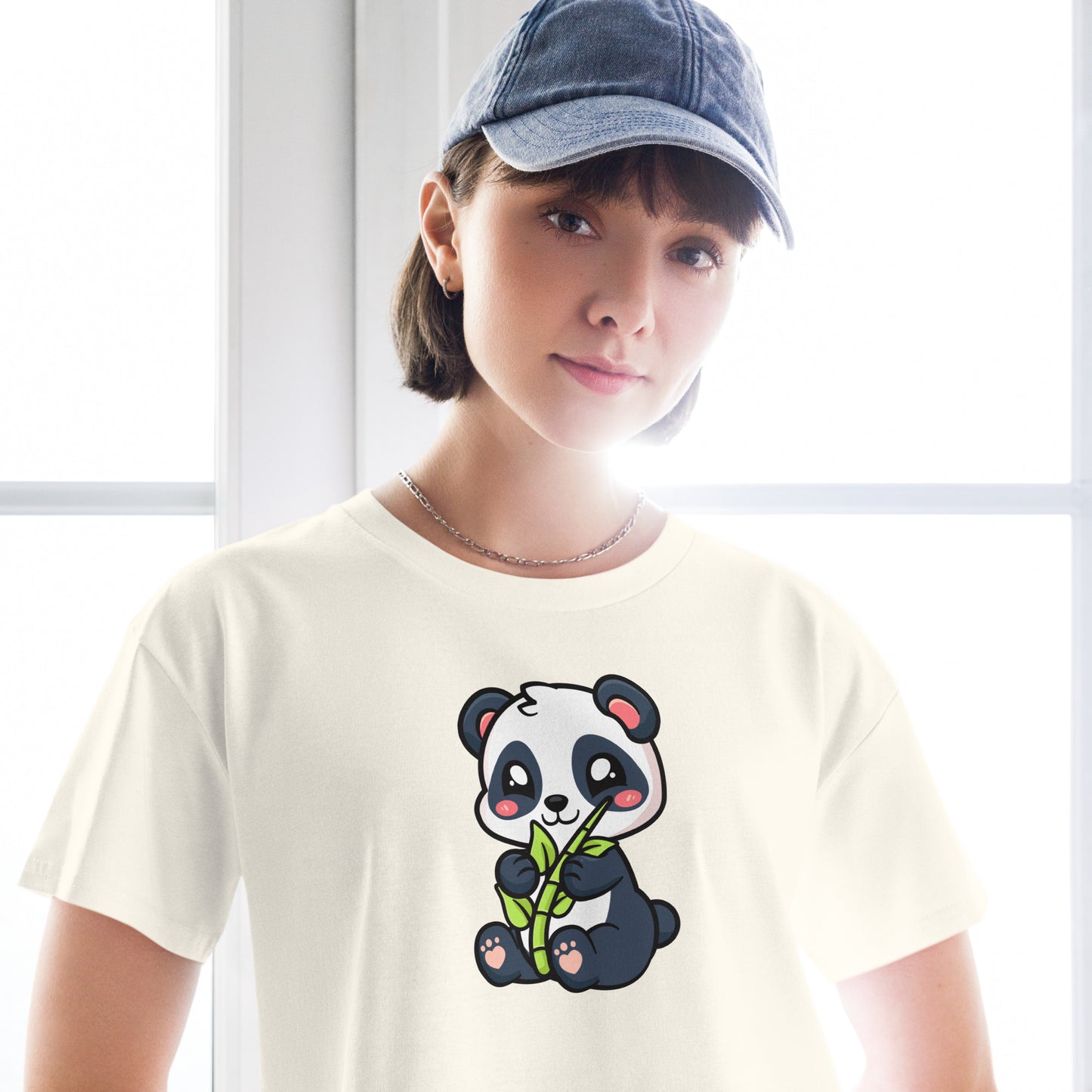 Baby Panda - Crop T-Shirt
