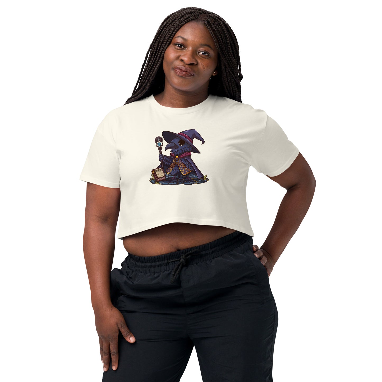 Wizard Raven - Crop T-Shirt