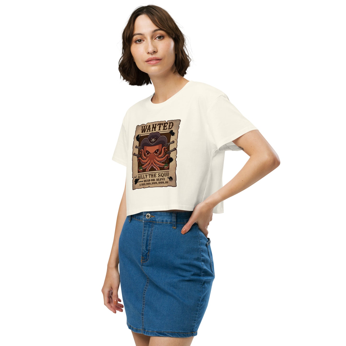 Billy the Squid - Crop T-Shirt