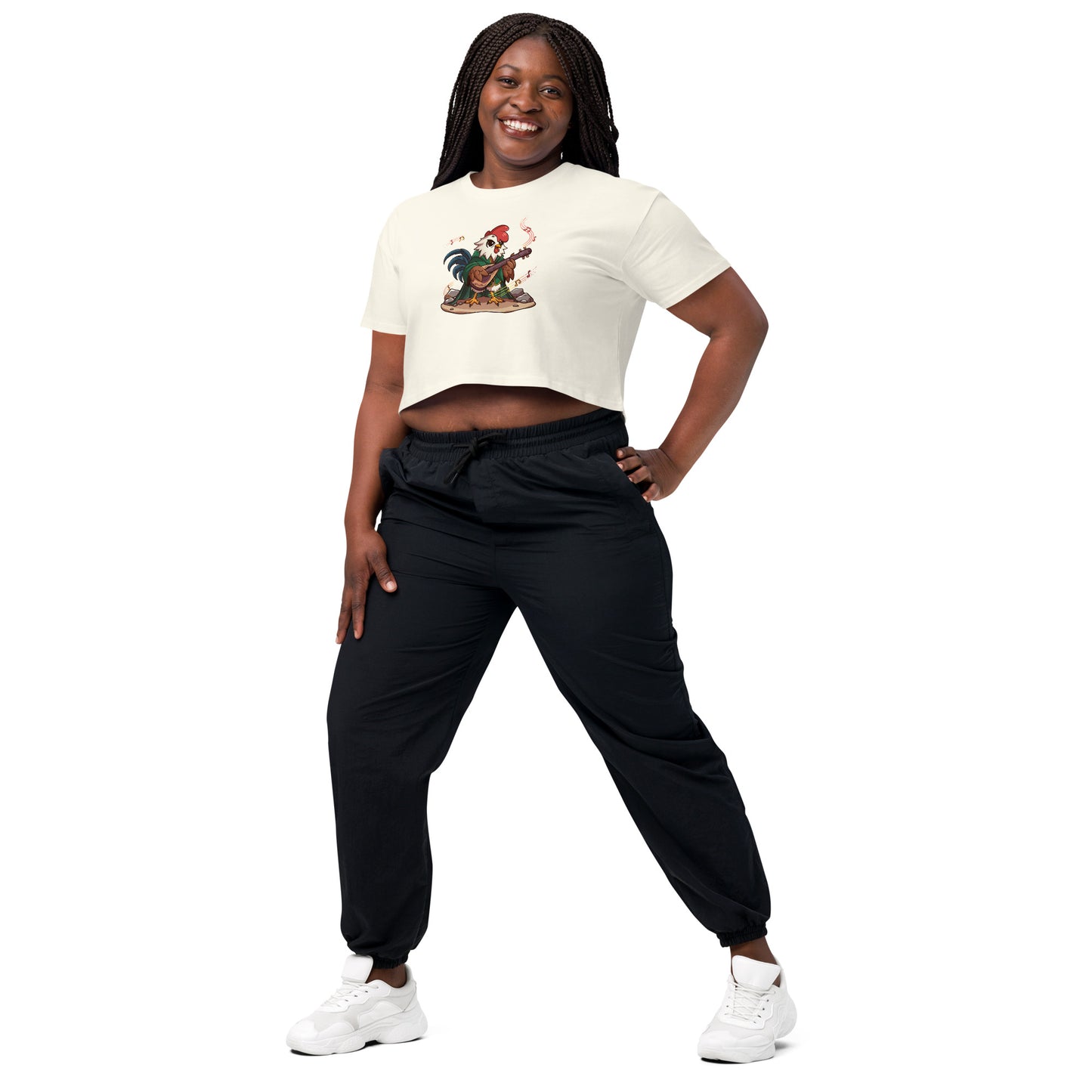 Bard Rooster - Crop T-Shirt