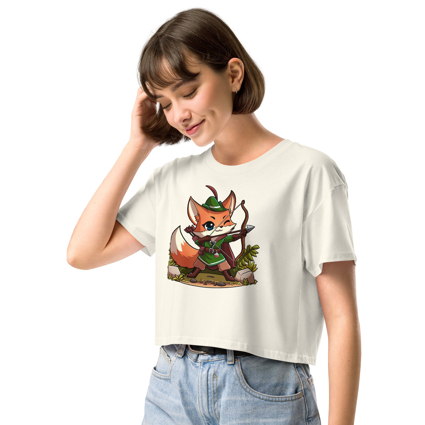 Fuchs Waldläufer - Crop T-Shirt