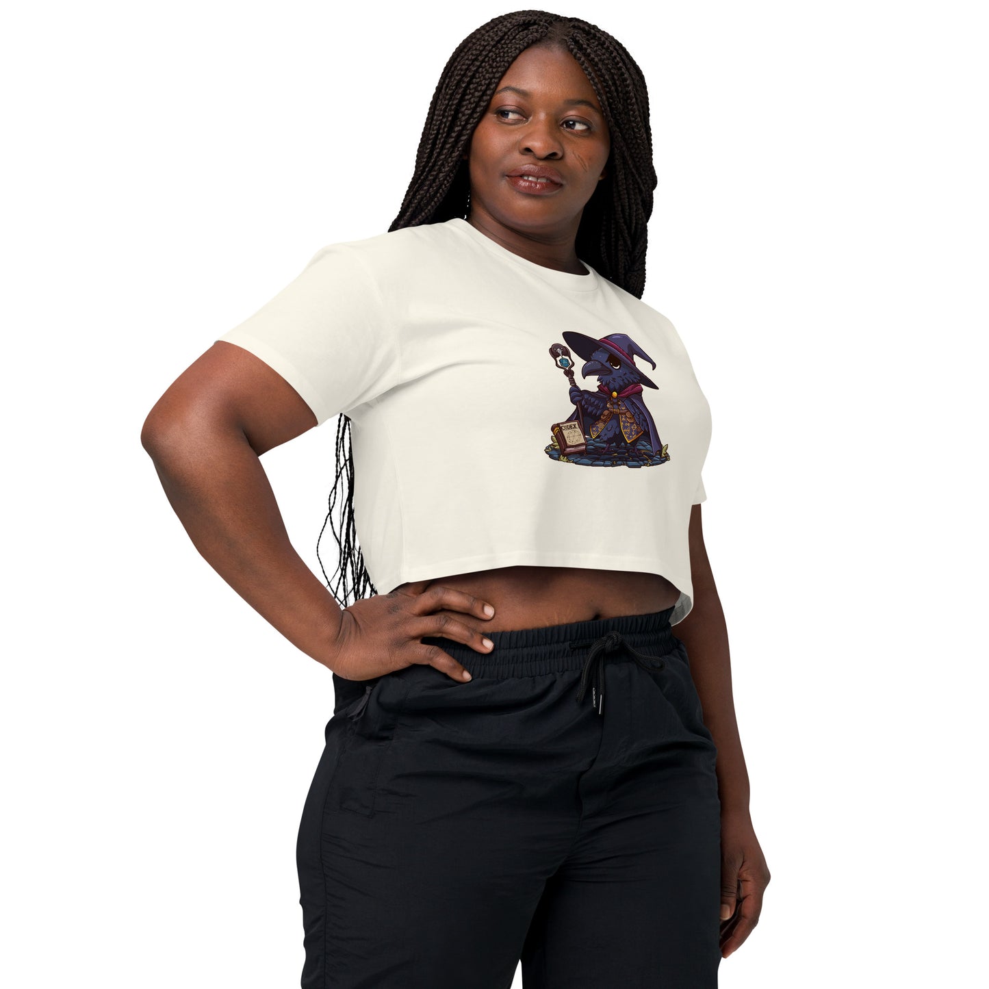 Wizard Raven - Crop T-Shirt