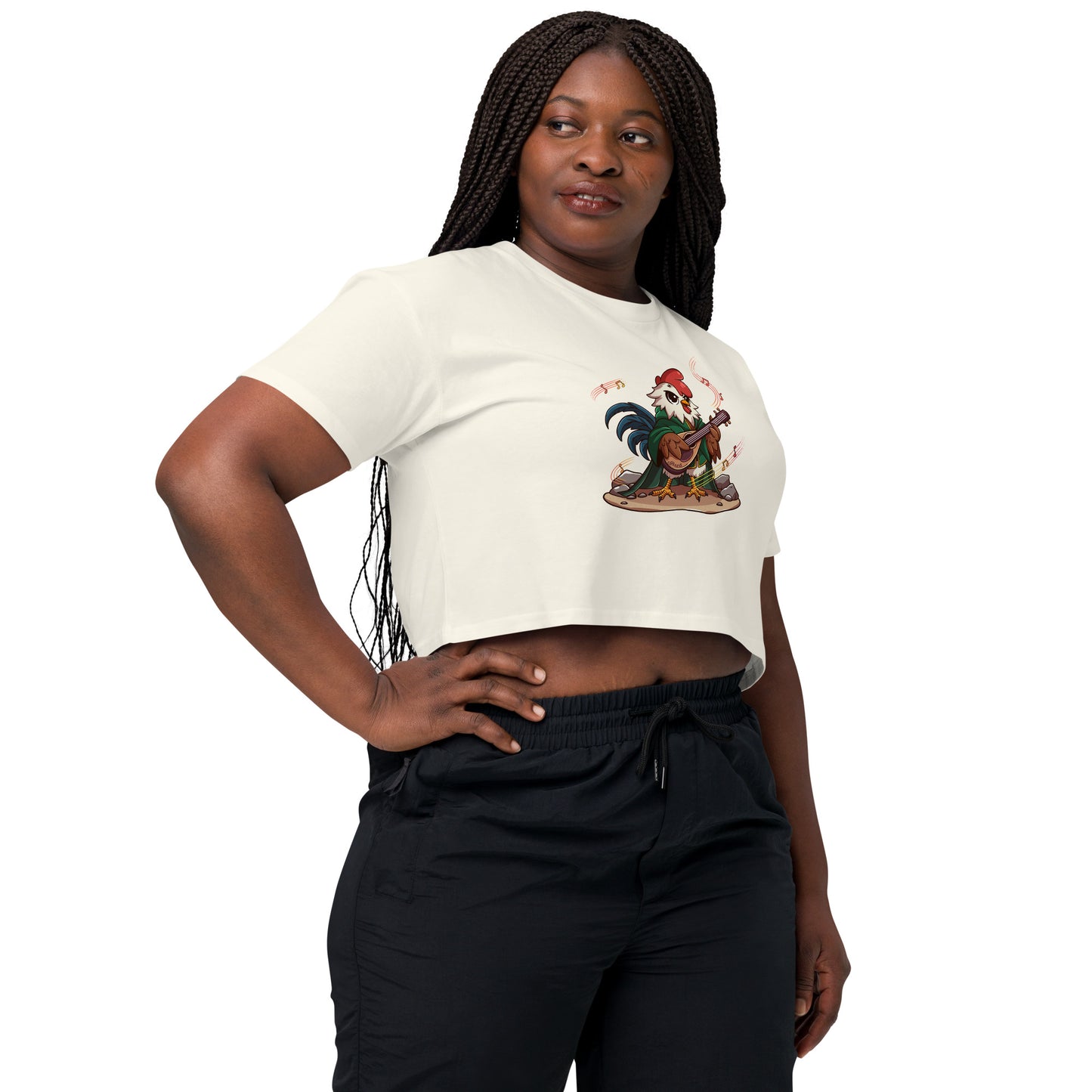 Bard Rooster - Crop T-Shirt