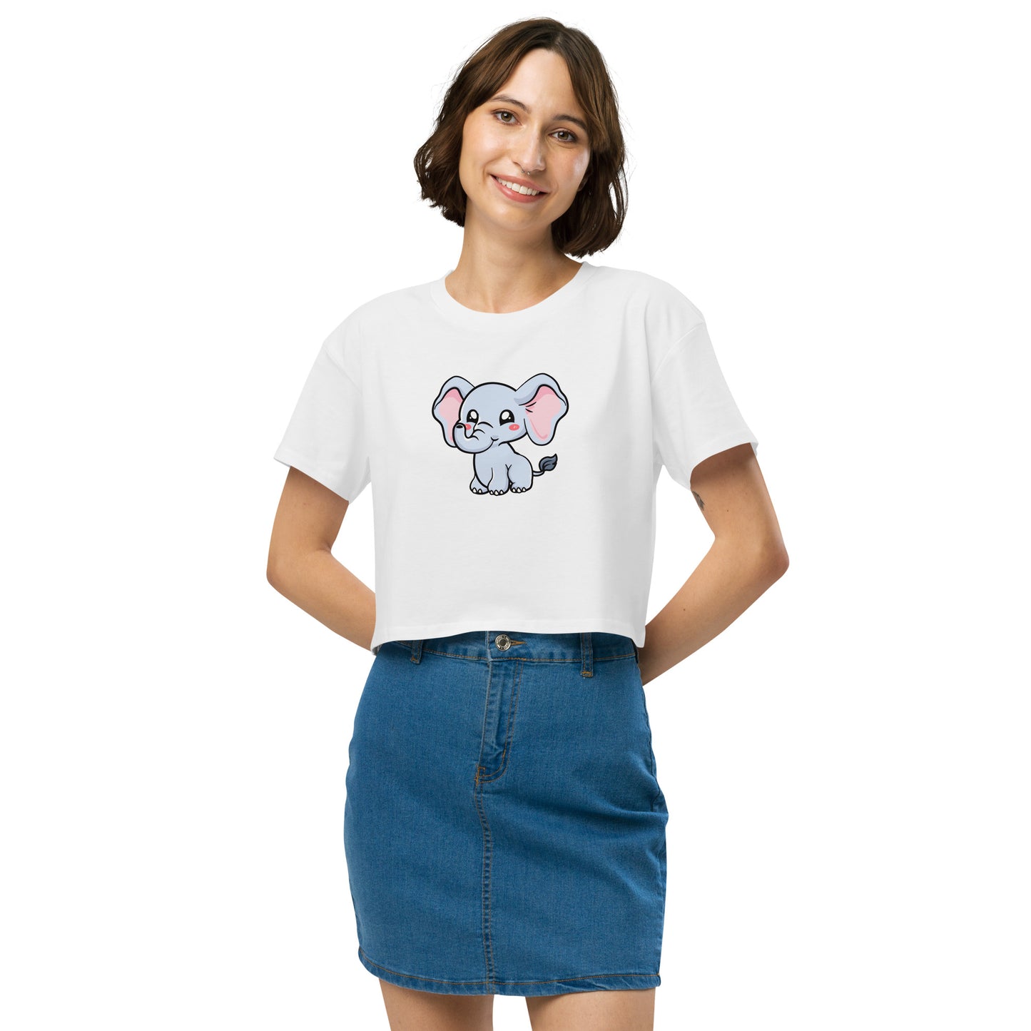 Baby Elefant - Crop T-Shirt