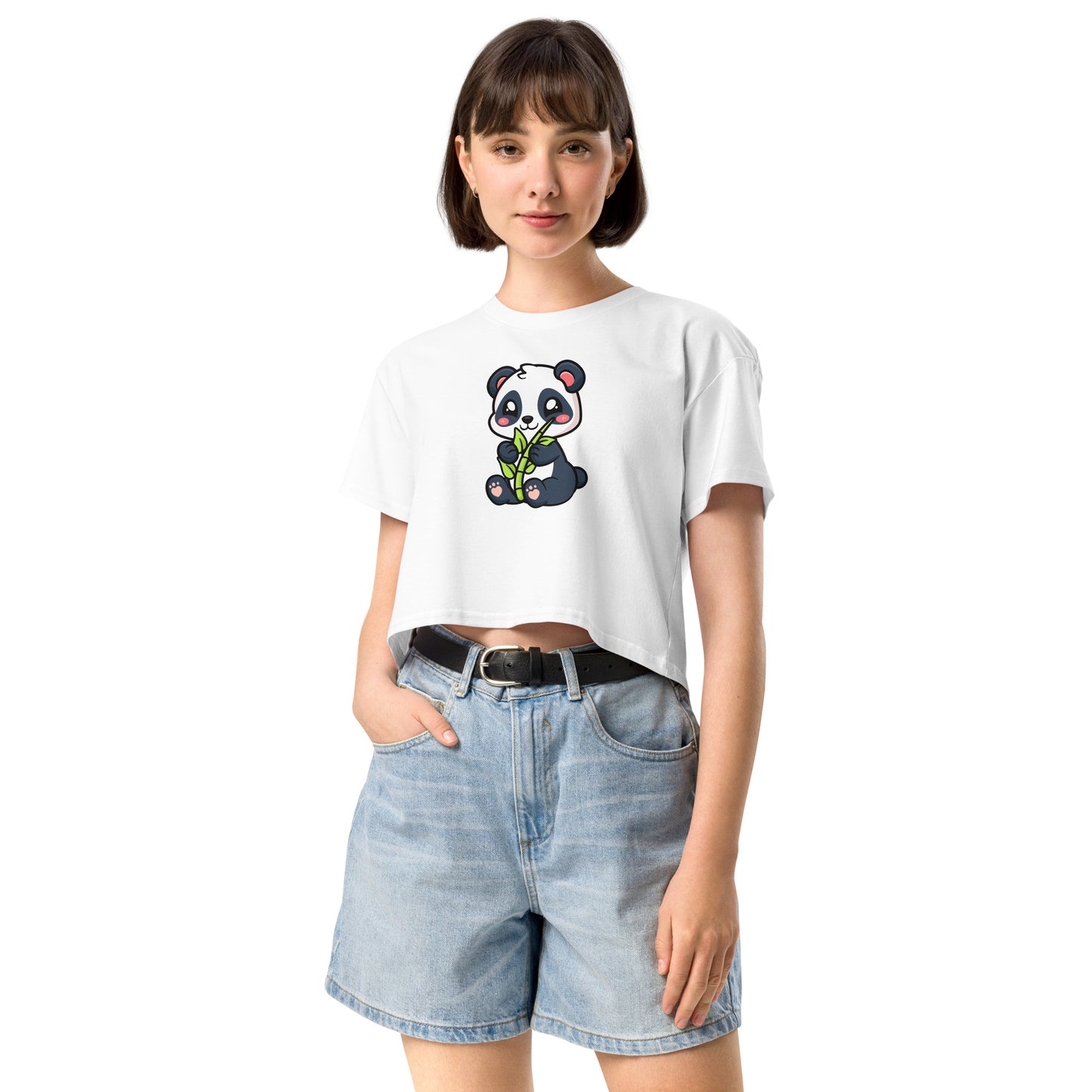 Baby Panda - Crop T-Shirt