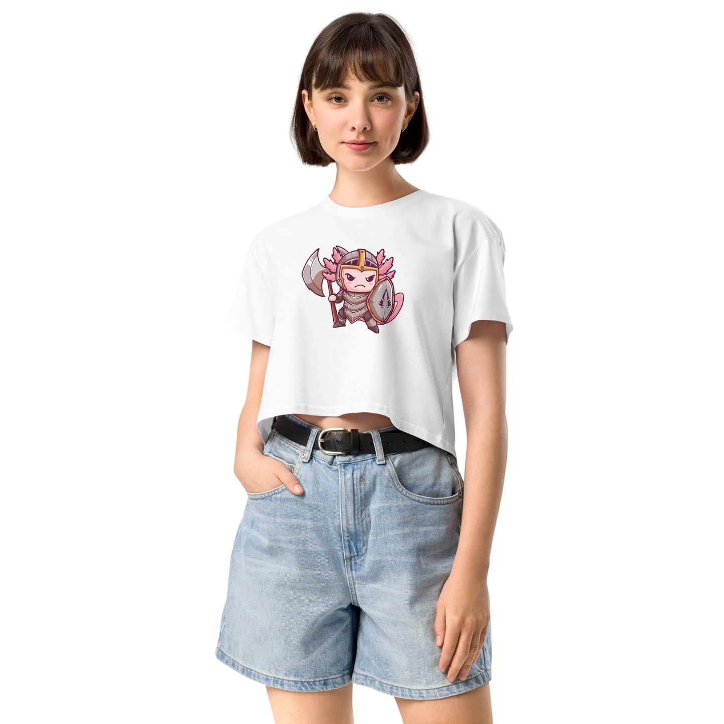 Axe-O-lotl - Crop T-Shirt