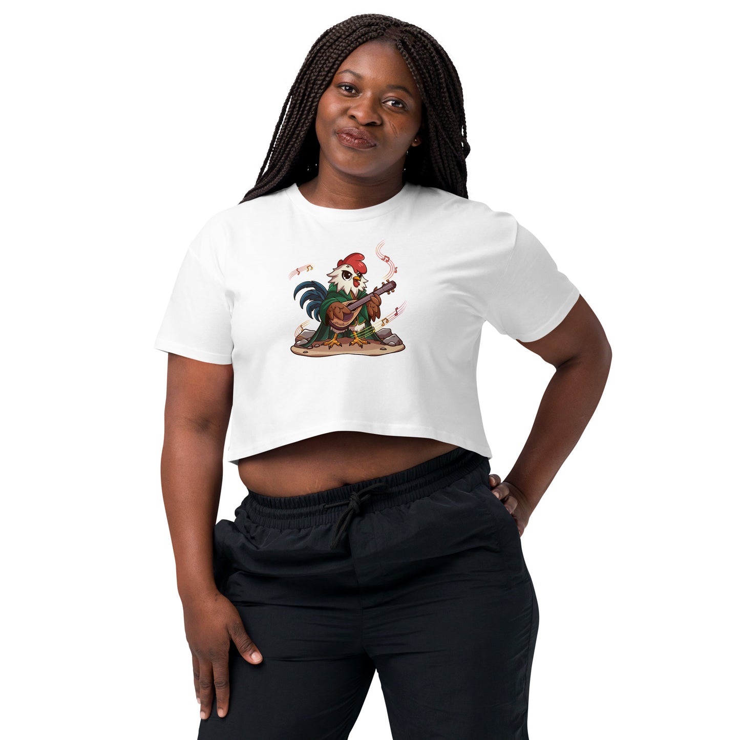 Bard Rooster - Crop T-Shirt