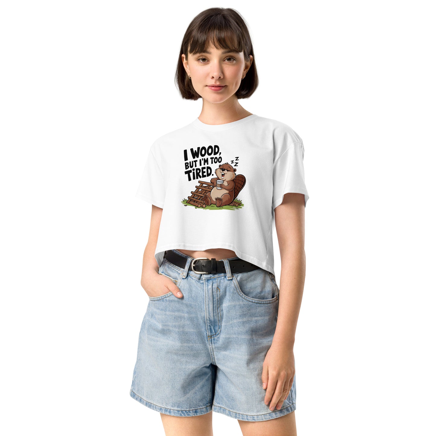 I Wood - Crop T-Shirt