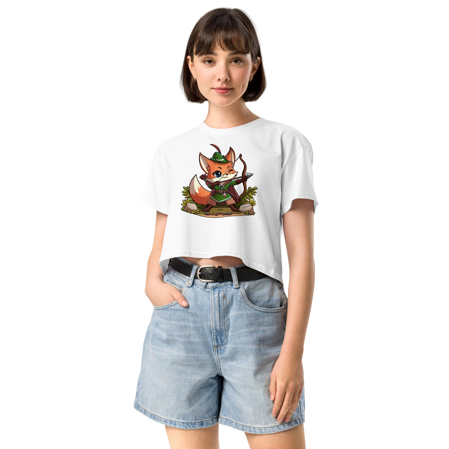 Fuchs Waldläufer - Crop T-Shirt