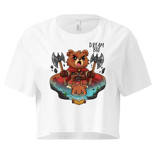 Bearserker Dream Big - Crop T-Shirt