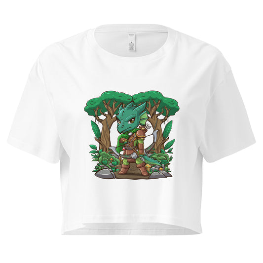 Emerald Archer - Crop T-Shirt