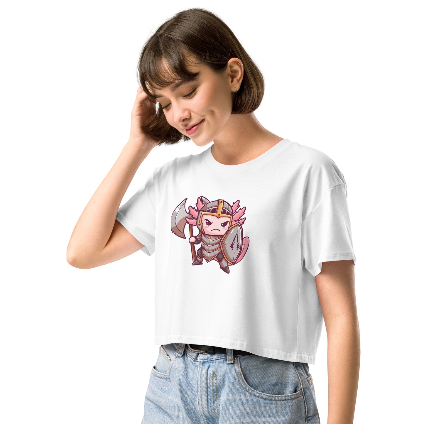 Axe-O-lotl - Crop T-Shirt