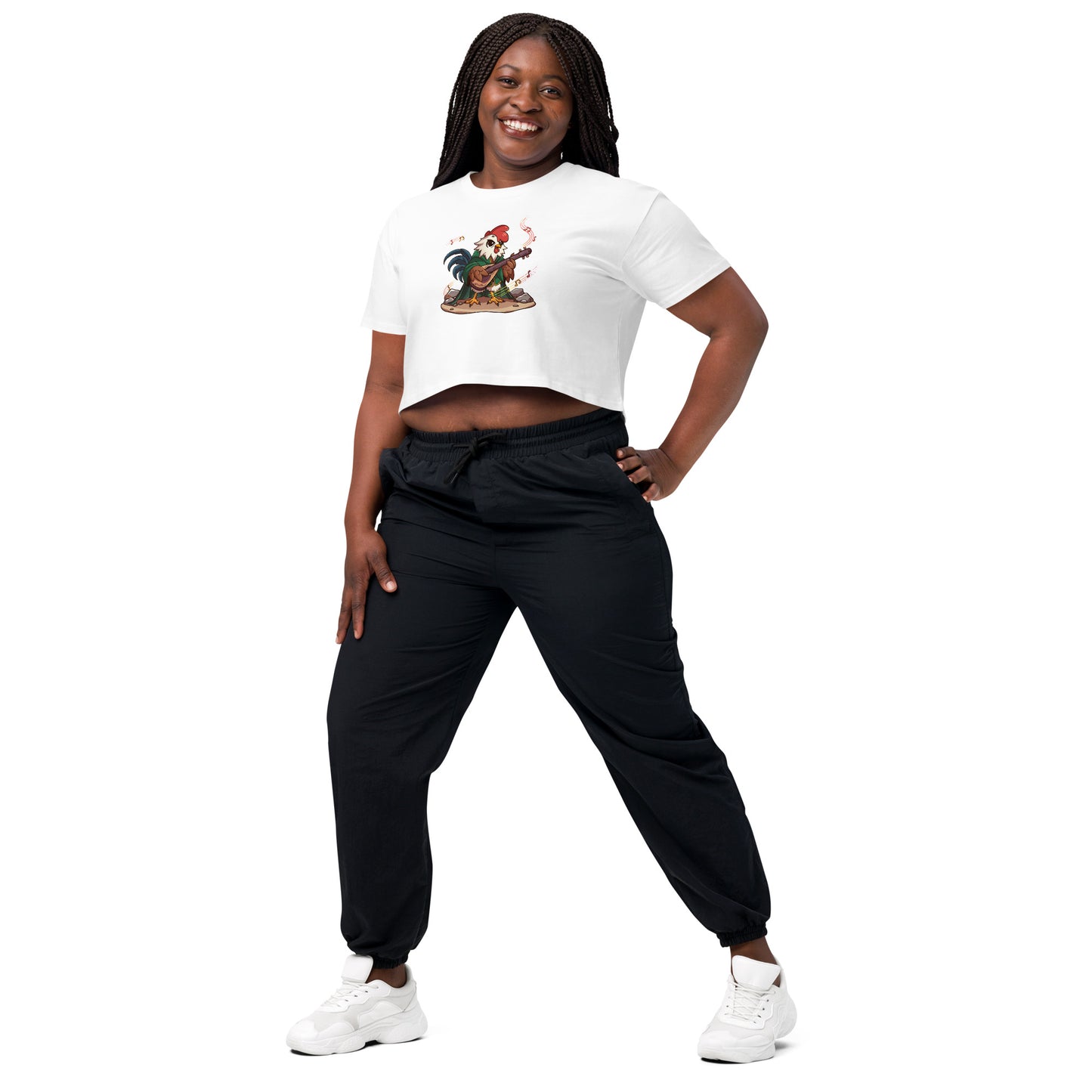 Bard Rooster - Crop T-Shirt