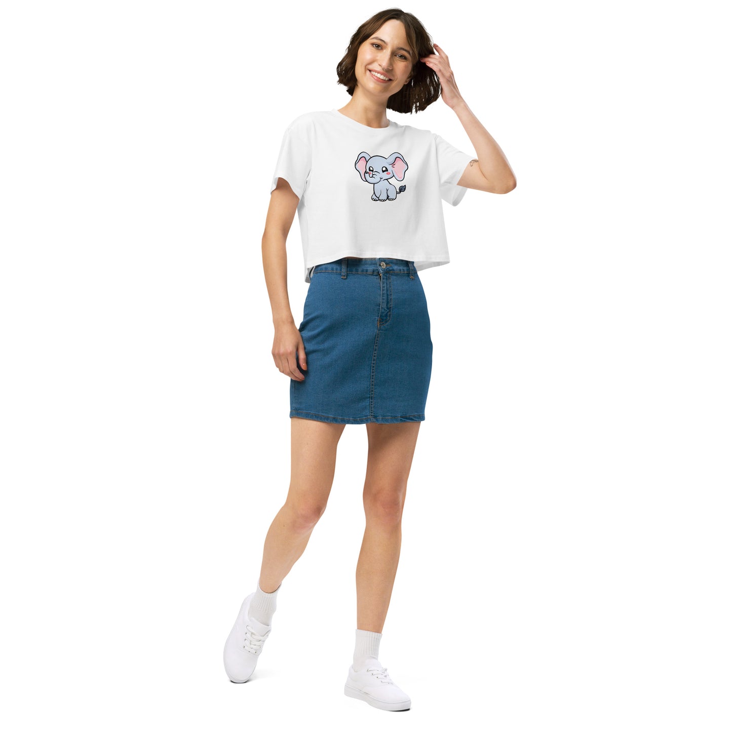 Baby Elefant - Crop T-Shirt