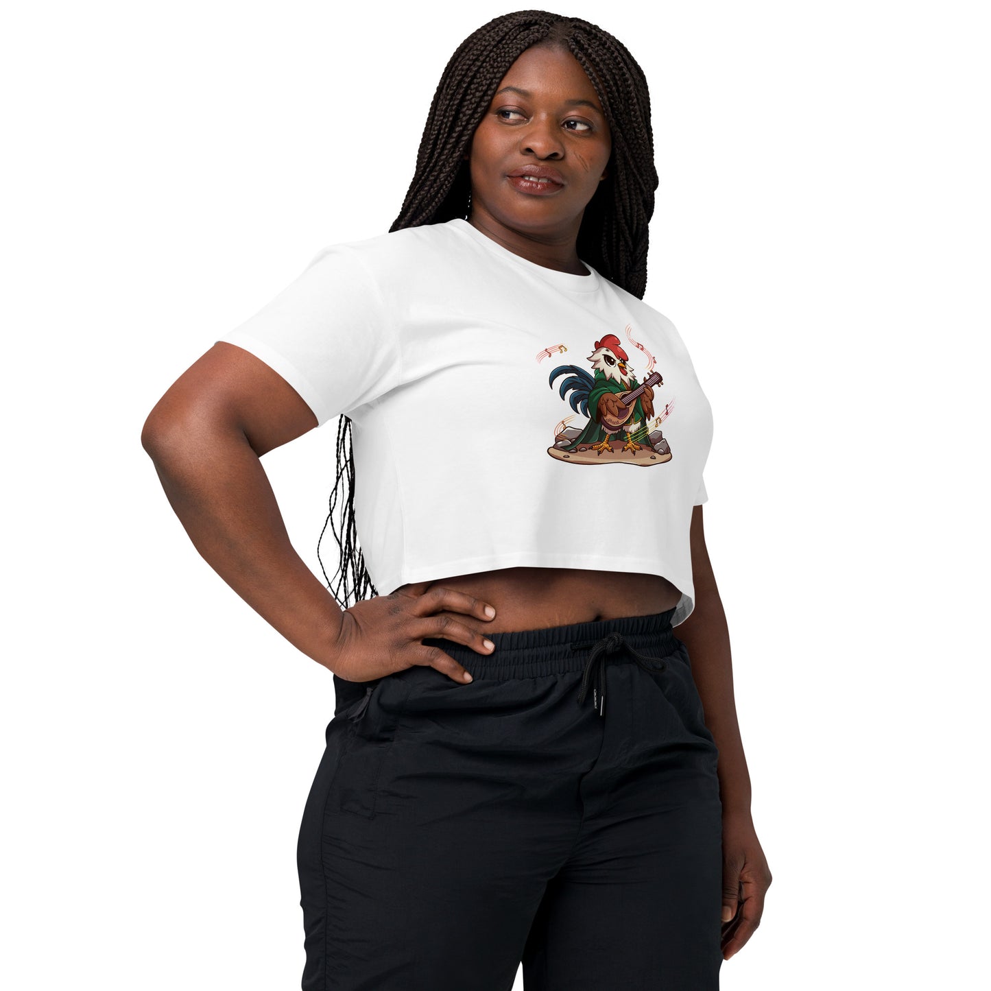 Bard Rooster - Crop T-Shirt